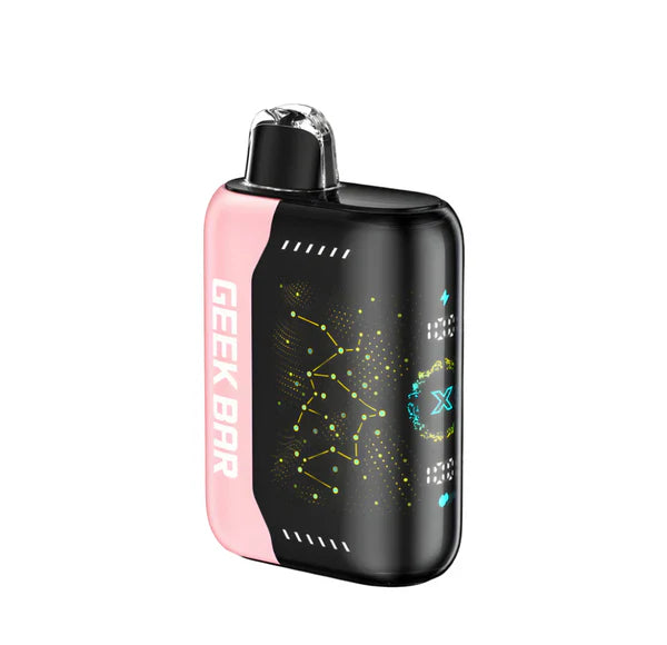 White Peach Raspberry Geek Bar Pulse X 25k